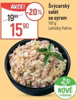 Globus Švýcarský salát se sýrem nabídka