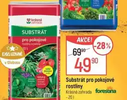 Globus Substrát pro pokojové rostliny Krásná zahrada nabídka