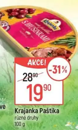 Globus KRAJANKA Paštika nabídka