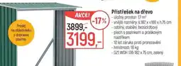 Globus Přístřešek na dřevo nabídka