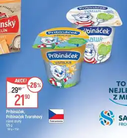 Globus PRIBINÁČEK Pribináček tvarohový nabídka