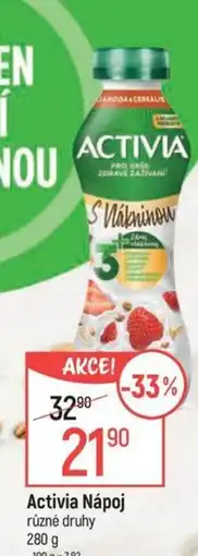 Globus ACTIVIA Nápoj nabídka