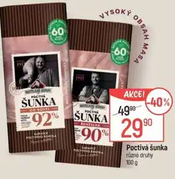 Globus Poctivá šunka nabídka
