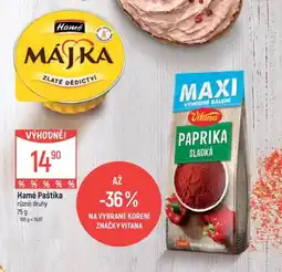 Globus Hamé paštika nabídka