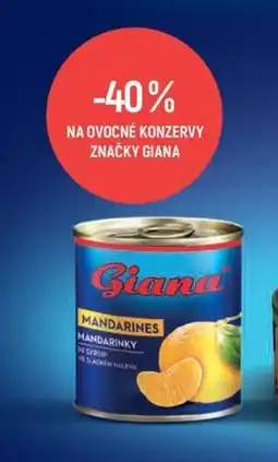 Globus Na ovocné konzervy značky giana nabídka