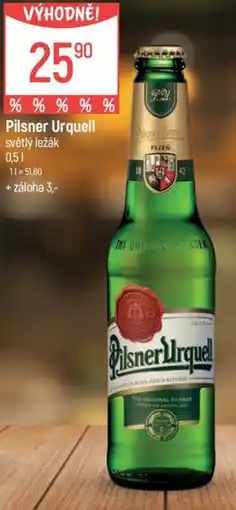 Globus PILSNER Urquell nabídka