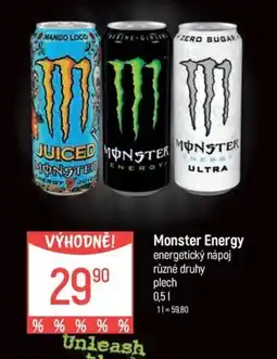 Globus MONSTER Energy nabídka