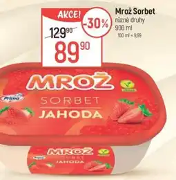 Globus Mrož Sorbet nabídka