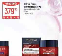 Globus L'ORÉAL Paris revitalift laser x3 nabídka