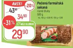 Globus Pečená farmářská sekaná nabídka