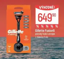 Globus GILLETTE Fusion5 nabídka