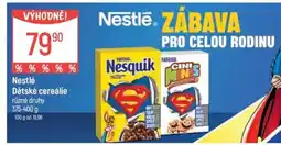 Globus Nestlé Dětské cereálie nabídka