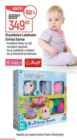 Globus Stavebnice lalaboom zvířecí farma nabídka