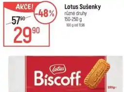 Globus Lotus Sušenky nabídka