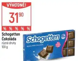 Globus Schogetten Čokoláda nabídka