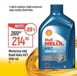 Globus Motorový olej shell helix hx7 10w-40 nabídka