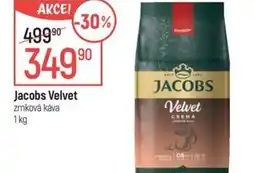 Globus Jacobs Velvet zrnková káva nabídka