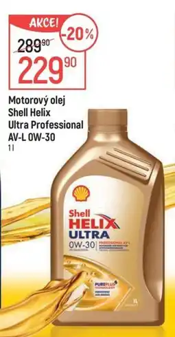 Globus Motorový olej shell helix ultra professional ag 5w-30 nabídka