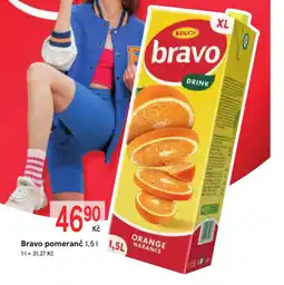 Žabka Bravo pomeranč nabídka
