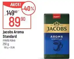 Globus Jacobs Aroma Standard mletá káva nabídka
