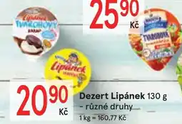 Žabka Dezert lipánek nabídka