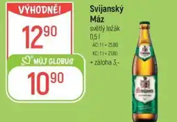 Globus Svijanský Máz světlý ležák nabídka