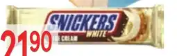Žabka Zmrzlina snickers white nabídka