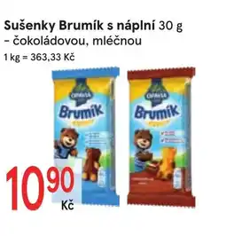 Žabka Sušenky brumík s náplní nabídka