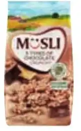 Žabka Müsli bonavita 3 druhy čokolády nabídka