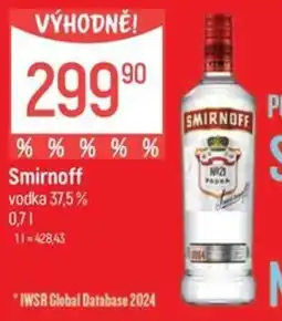 Globus Smirnoff nabídka