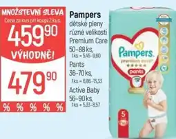 Globus Pampers nabídka