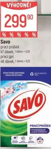 Globus Savo prací prášek nabídka