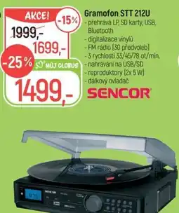 Globus Gramofon STT 212U nabídka