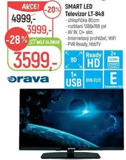Globus SMART LED Televizor LT-848 nabídka