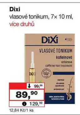 Barvy a laky drogerie Dixi vlasové tonikum, 7x 10 ml nabídka