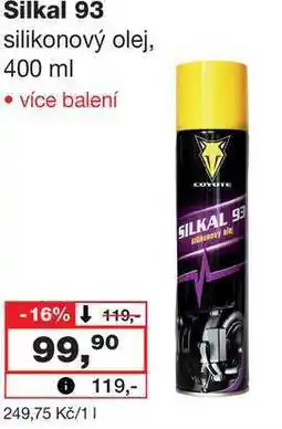 Barvy a laky drogerie Silkal 93 silikonový olej, 400 ml nabídka