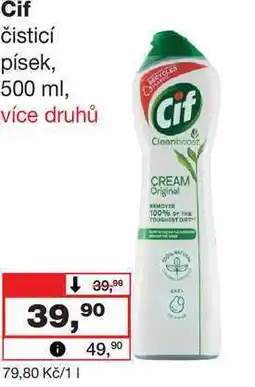 Barvy a laky drogerie Cif čisticí písek, 500 ml nabídka