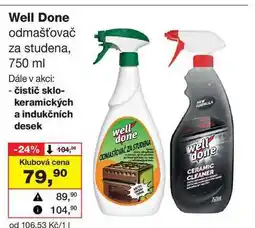 Barvy a laky drogerie Well Done odmašťovač za studena, 750 ml nabídka