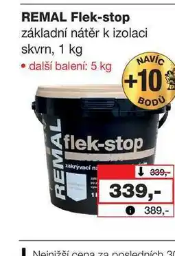 Barvy a laky drogerie REMAL Flek-stop základní nátěr k izolaci skvrn, 1 kg nabídka
