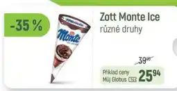 Globus Zott Monte Ice nabídka