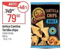 Globus Antica Cantina Tortilla chips nabídka