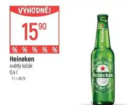 Globus Heineken světlý ležák nabídka