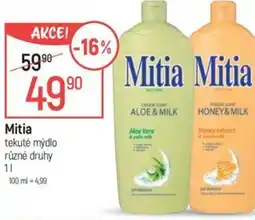 Globus Mitia tekuté mýdlo nabídka