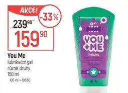 Globus You Me lubrikační gel nabídka