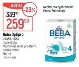 Globus Beba Optipro dětské mléko nabídka