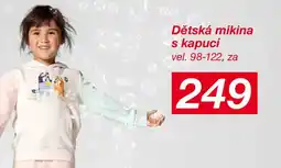 Kik Dětská mikina s kapucí nabídka