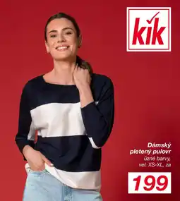 Kik Dámský pletený pulovr nabídka