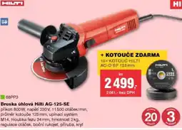 DEK Bruska úhlová Hilti AG-125-SE nabídka