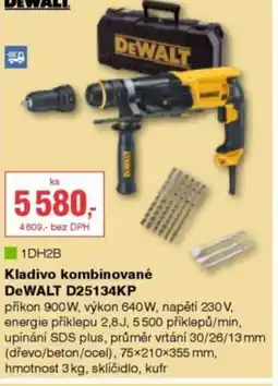DEK Kladivo kombinované DeWALT D25134KP nabídka