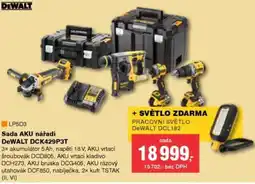 DEK Sada AKU nářadí DeWALT DCK429P3T nabídka
